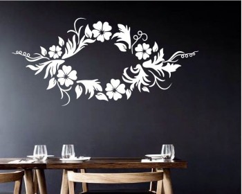 Beautiful Floral Garland  Wall Art Beautiful Floral Garland  Wall Art